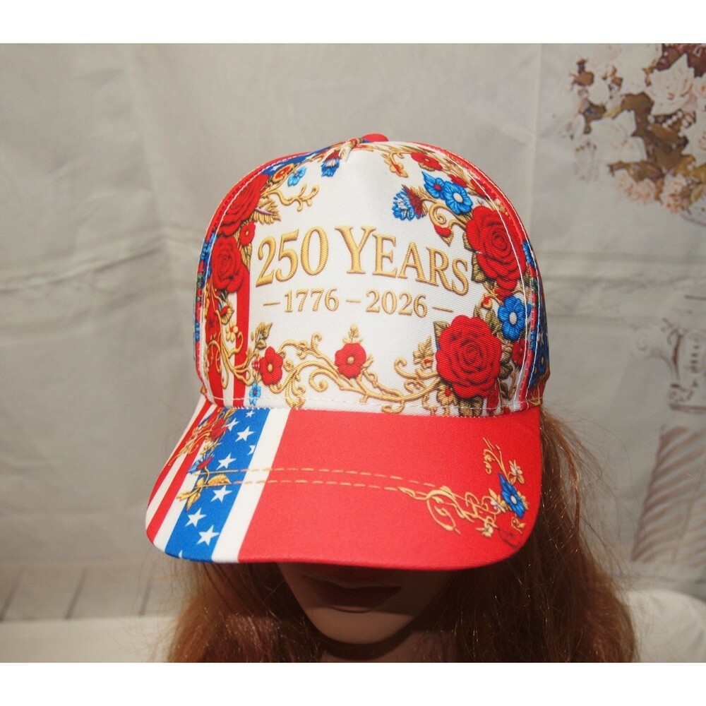 United States 250th Anniversary Hat Patriotic Hat Cap Unisex OSFM NEW